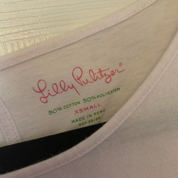 Lilly Pulitzer Florescent Collection Top - Picture 2 of 3